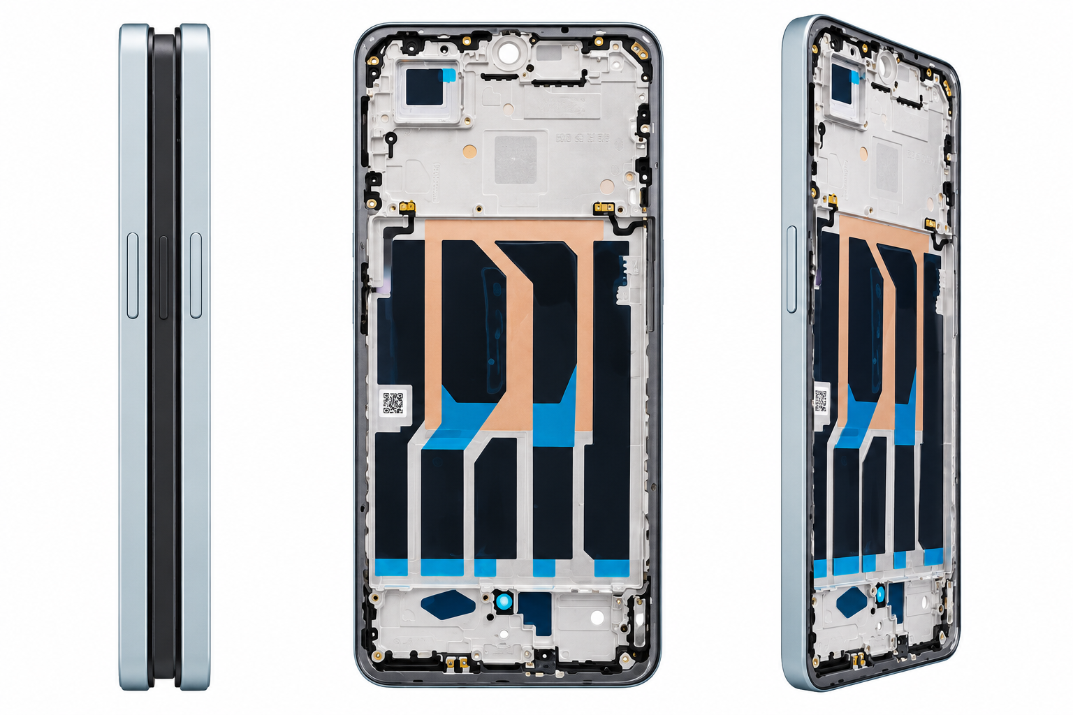 Compatible Replacement for OnePlus Nord 3 Middle Frame – Grey